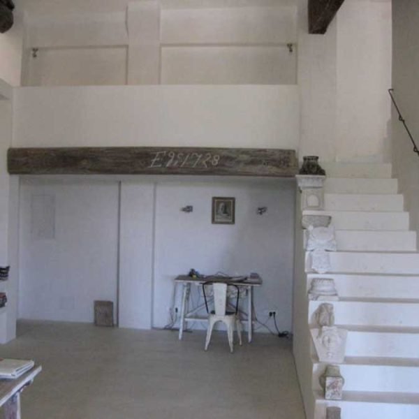 installation escalier pierre Gard