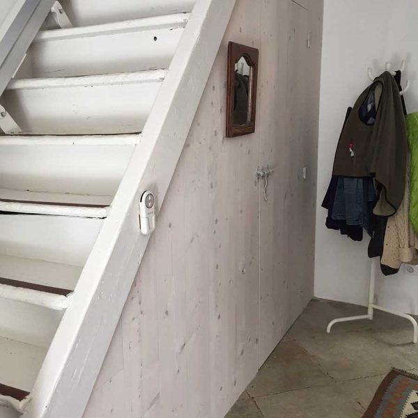 rénovation escalier ancien dans le Gard