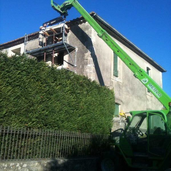 Construction de toiture dans le Gard
